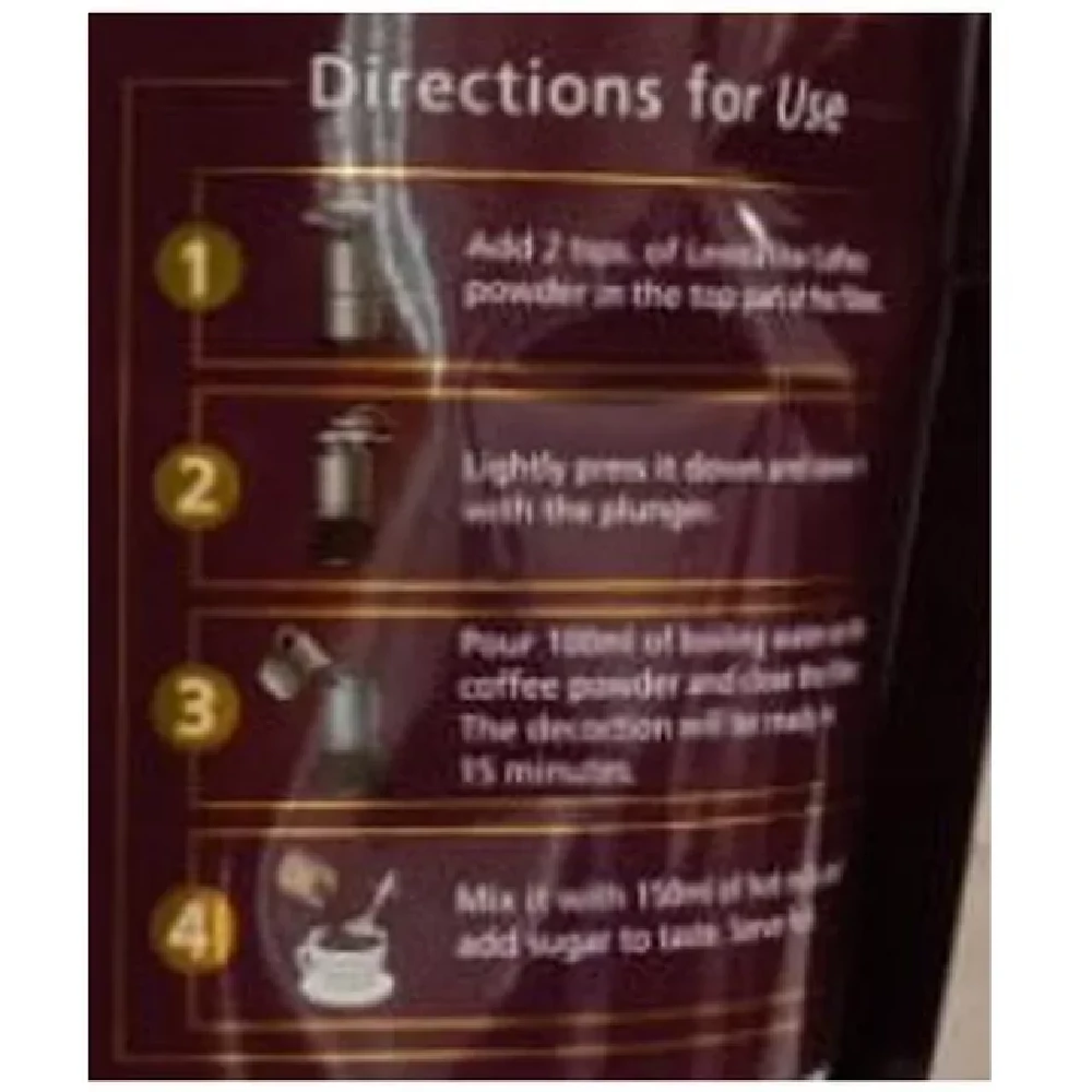 LEVISTA Filter Coffee With Chicory - 80-20, 500 g-6.webp